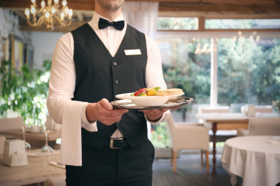 Waiter position for a Hotel's  la carte restaurant in Rhodes