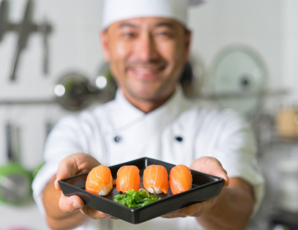 Sous-chef required for sushi delivery shop