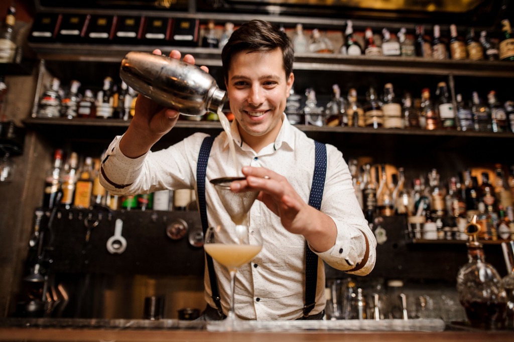 Barman in a small 4* Hotel in Rhodes Greece