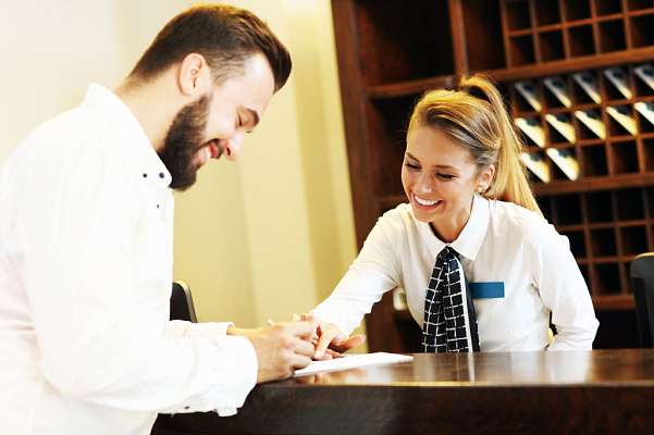 Front desk 